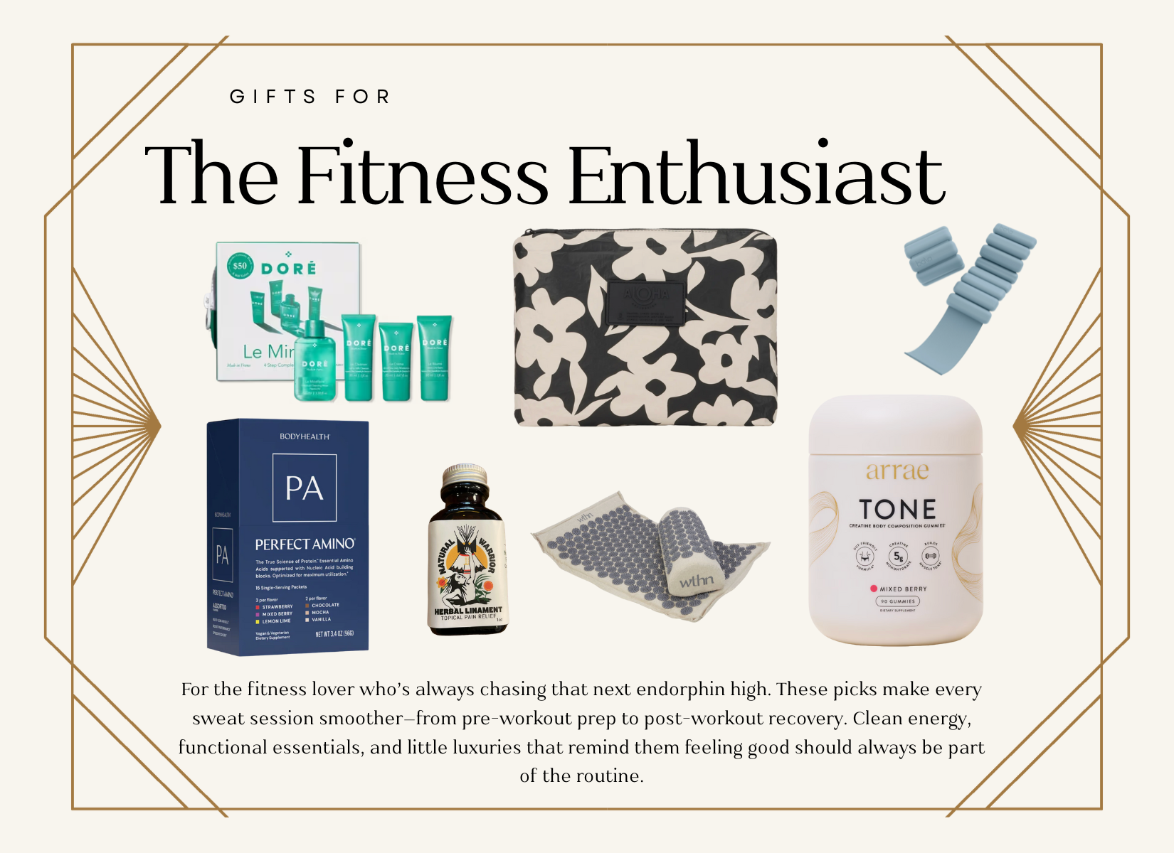 2025 Gift Guide – Gifts for the Fitness Enthuisiast