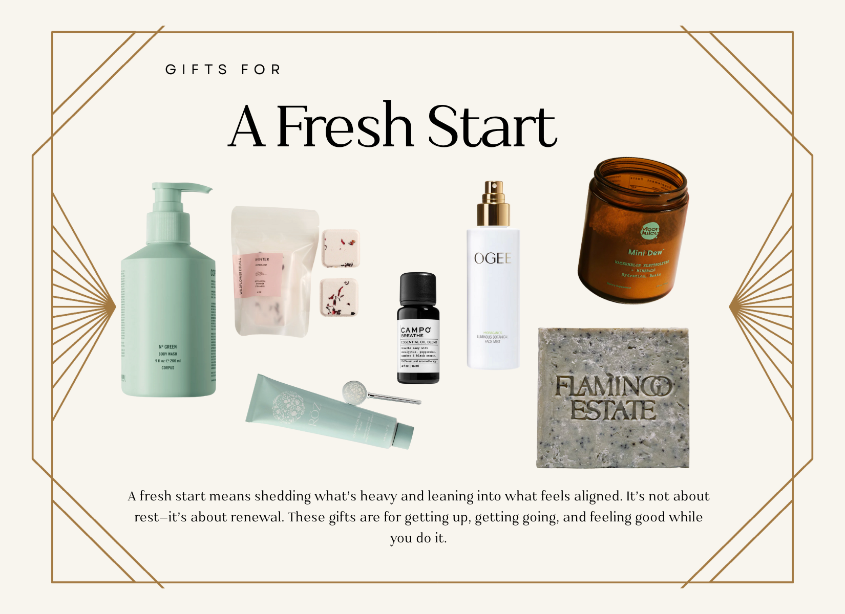 2025 Gift Guide – Gifts for a Fresh Start